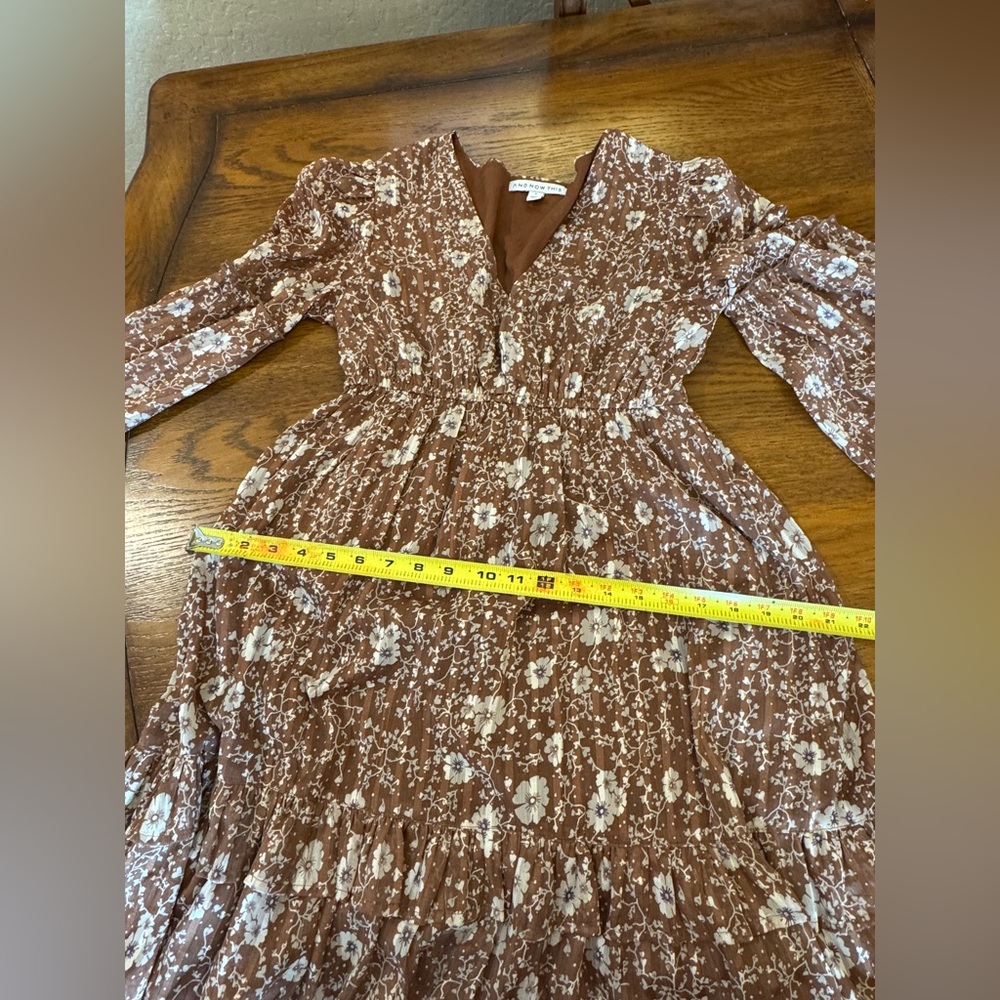 Adorable Ruffled Boho Dress - Small - Picture 8 of 11